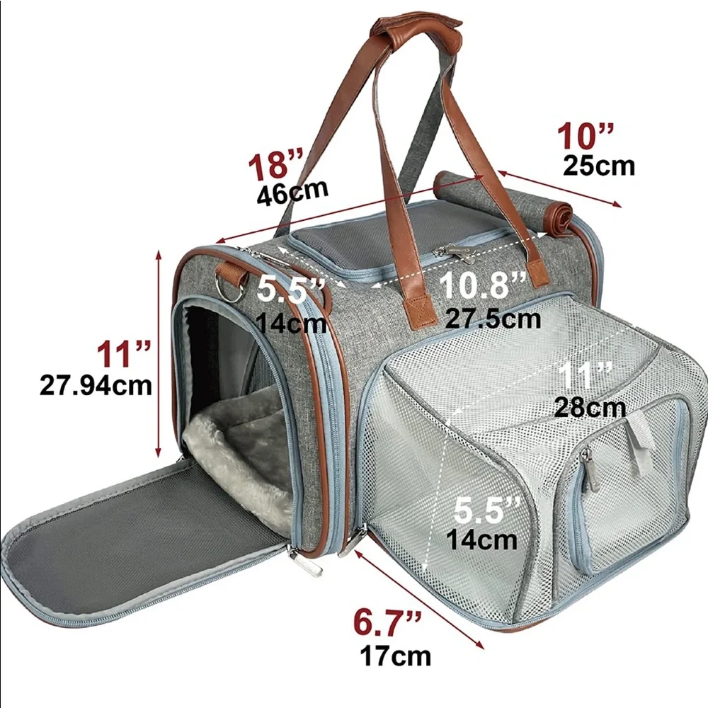 Dog travel carrier never used brand new